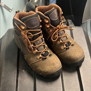 Danner Vicious 4.5” Brown and Orange Boots
